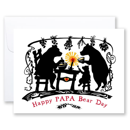 A7 card / 6 set  ---   PaPa Bear