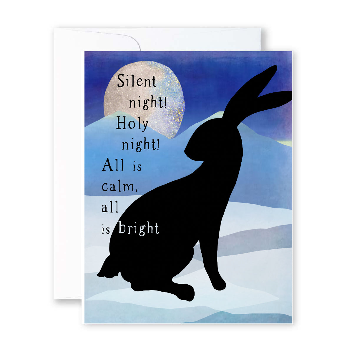 Winter Ice Polar Hare - Note Card