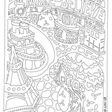 Make-Believe Coloring Page