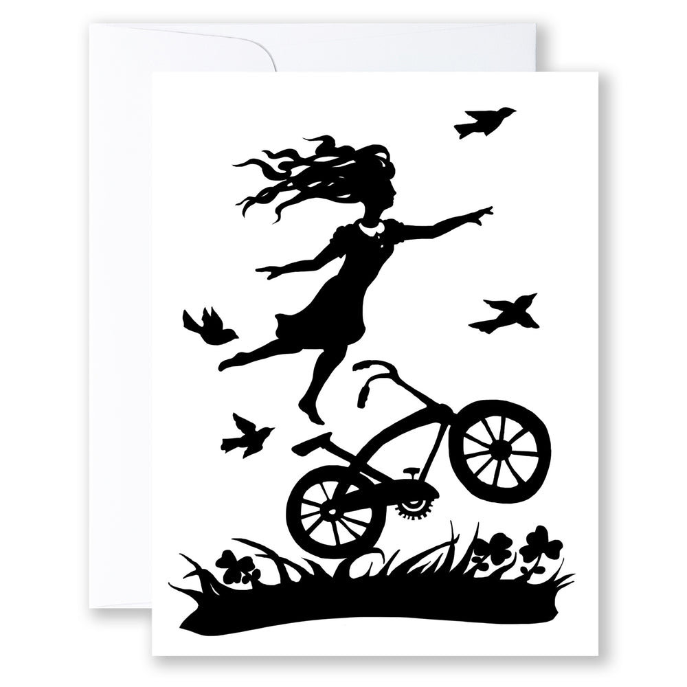 Card  Bike Girl