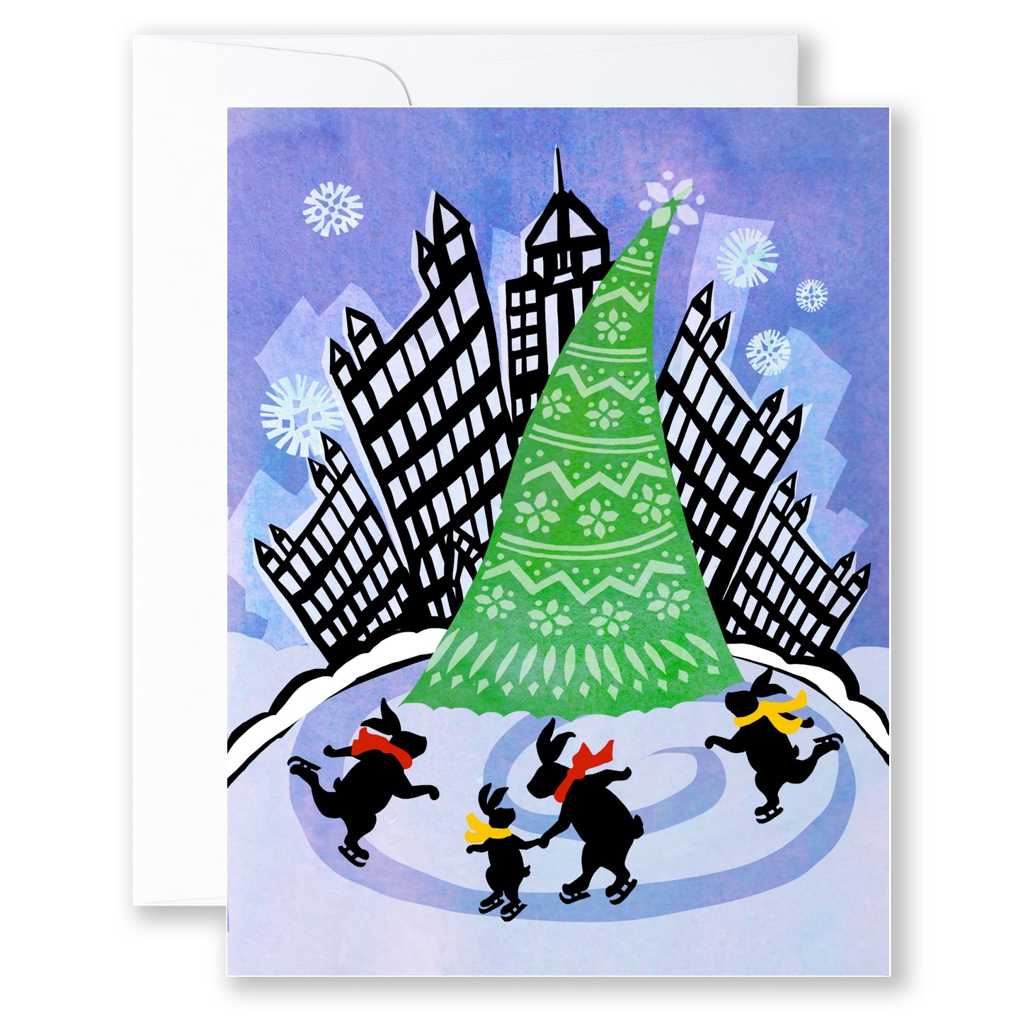 Pittsburgh On Ice - note card