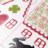 Bunny Hutch printed template